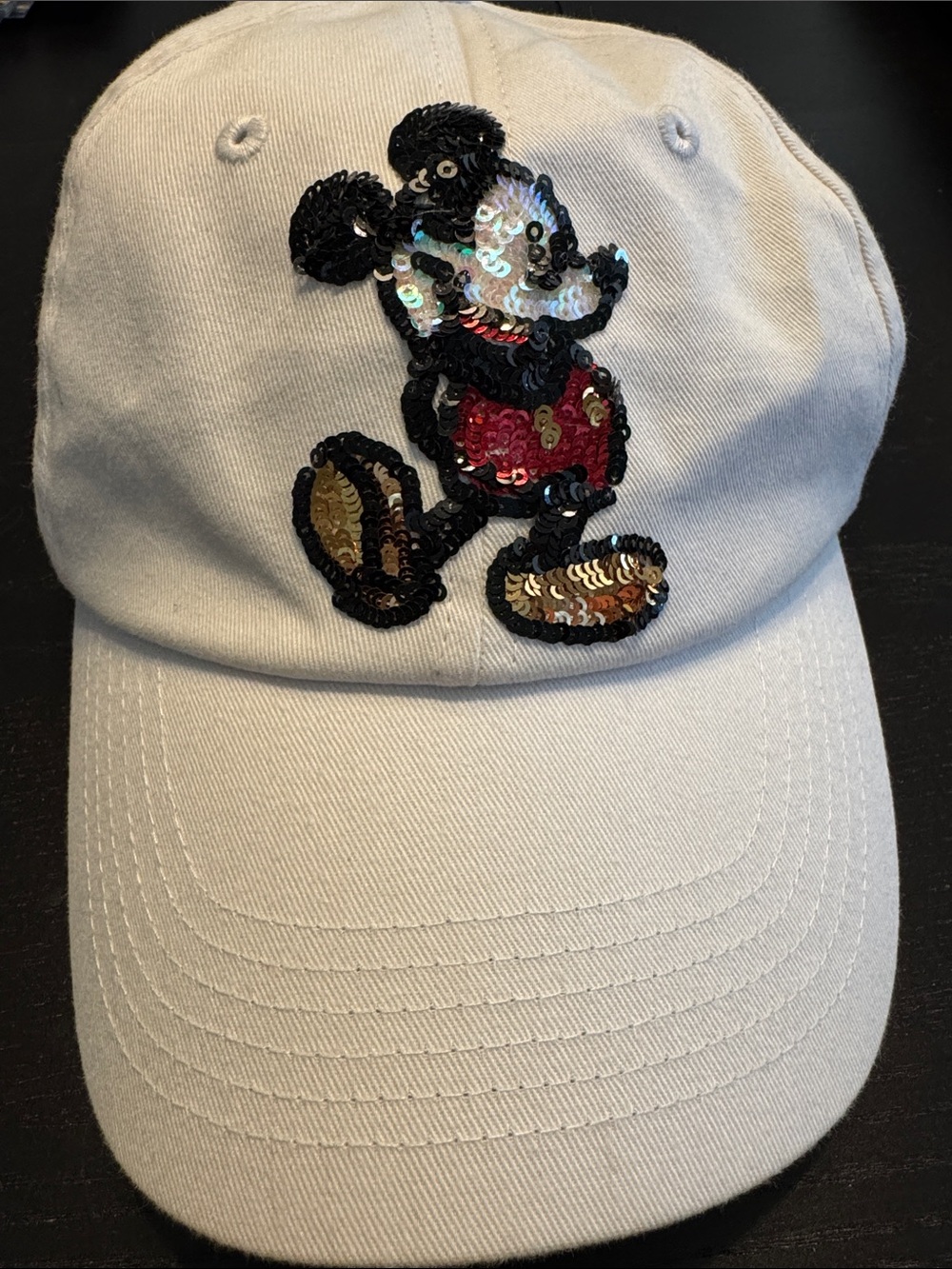 Disney Sequin Mickey Baseball Cap